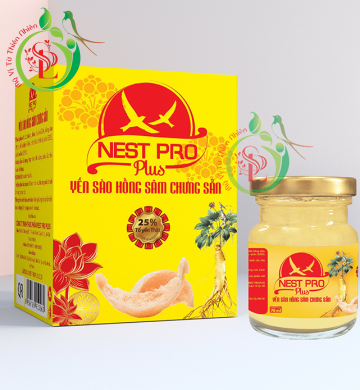 Yến Hồng Sâm Nest Pro Plus ( 25%)- Lọ Rời